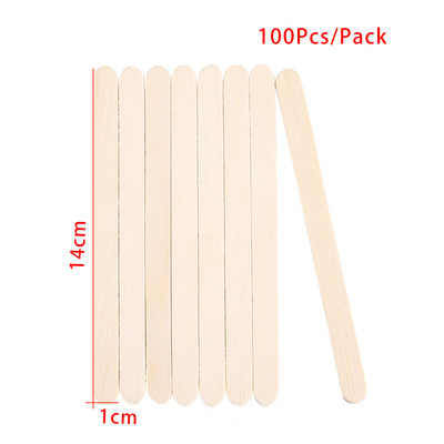 50-150 komada 11 cm drveni štapići za kavu, čaj, sladoled, štapiće za sladoled, miješalice za napitke, za DIY izradu nakita, štapići od UV smole, alati
