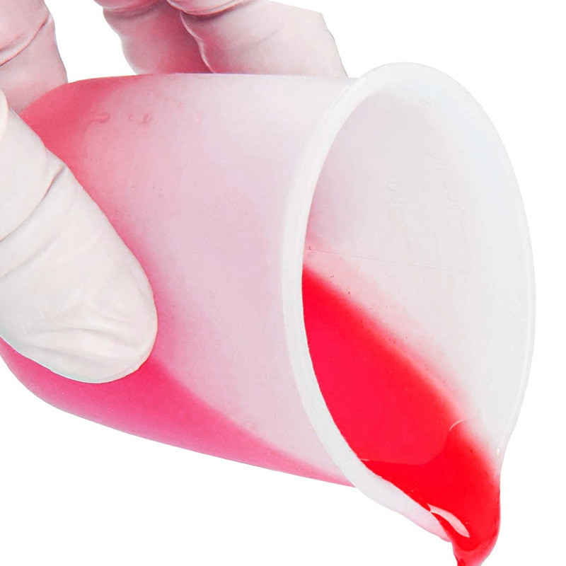 30ML-250ML Cupă de măsurare din silicon antiaderentă Cupă împărțită Bețișor de amestecare din silicon DIY Instrument din rășină epoxidica Accesorii pentru realizarea de bijuterii