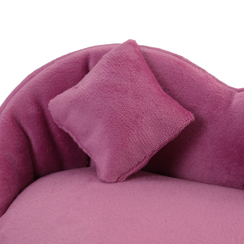 Cutie de bijuterii în formă de canapea roz Carcasă frumoasă Magazin de bijuterii de modă Organizator suport pentru vitrine