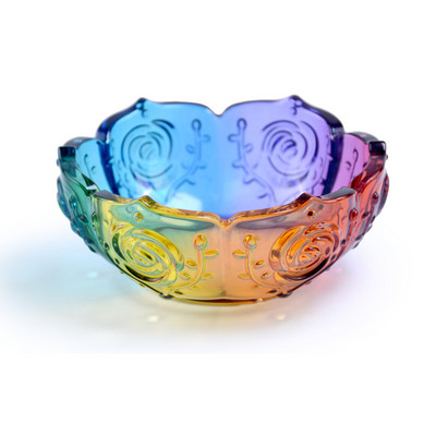 Rose Lotus Storage Bowl Mirror Silicone Mold DIY Crystal Epoxy Resin Mold