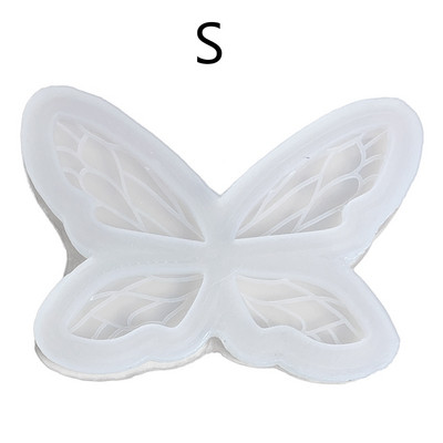 Butterfly Elf Wings futóhomok kiegészítők Kristály epoxigyanta forma szilikon forma barkácsolás dekoráció öntőeszközök