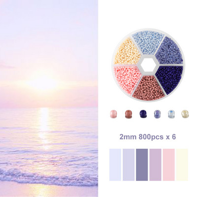 1 kutija staklenih perli sa češkim šarmom od kristala odstojnika staklenih perli za izradu nakita Kompleti za izradu ručno rađenog pribora Set dodataka