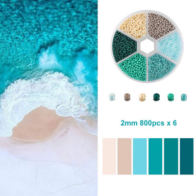 1 kutija staklenih perli sa češkim šarmom od kristala odstojnika staklenih perli za izradu nakita Kompleti za izradu ručno rađenog pribora Set dodataka