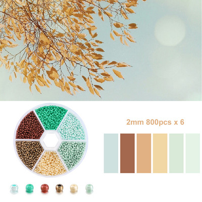 1 kutija staklenih perli sa češkim šarmom od kristala odstojnika staklenih perli za izradu nakita Kompleti za izradu ručno rađenog pribora Set dodataka