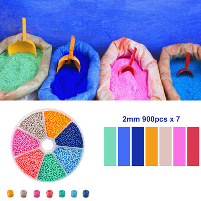 1 kutija staklenih perli sa češkim šarmom od kristala odstojnika staklenih perli za izradu nakita Kompleti za izradu ručno rađenog pribora Set dodataka