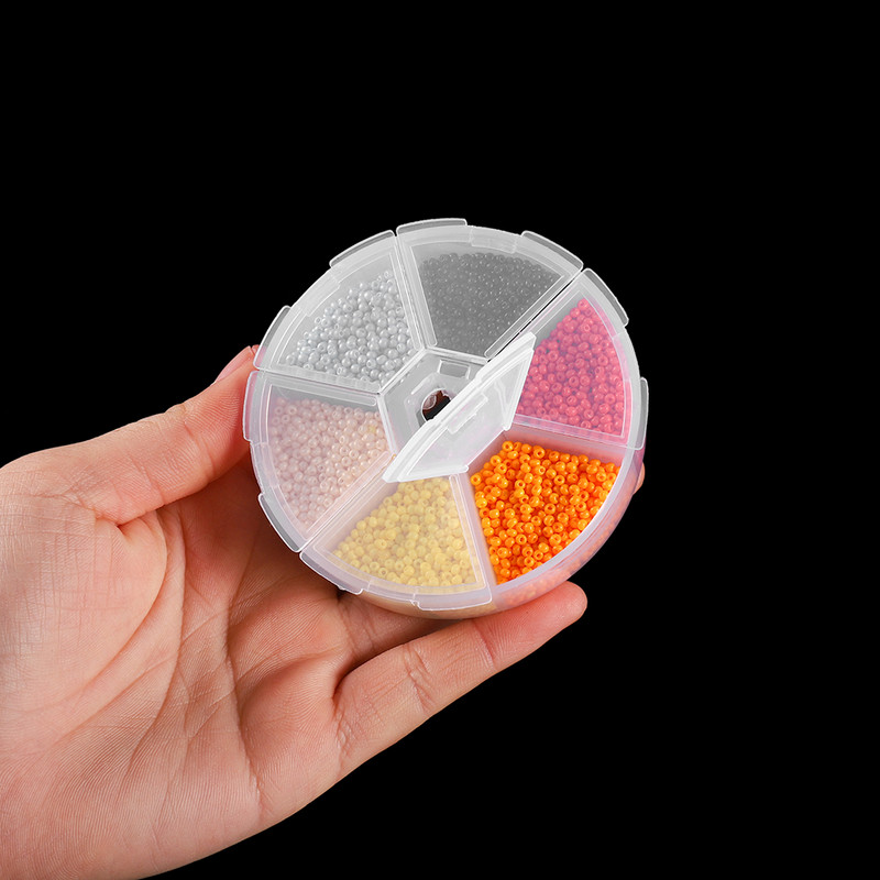 1 kutija staklenih perli sa češkim šarmom od kristala odstojnika staklenih perli za izradu nakita Kompleti za izradu ručno rađenog pribora Set dodataka