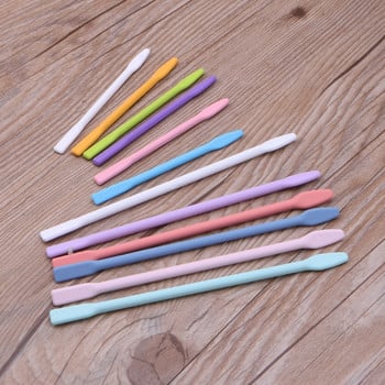 6 τεμάχια σιλικόνης Stir Sticks Resin Mix Sticks Facial Make Up Rods ανάδευσης για ανάμειξη ρητίνης Liquid Paint Epoxy DIY Crafts