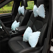 Divan naslon za glavu u automobilu, jastuk za vrat, univerzalni struk, lumbalna potpora protiv klizanja, odvojivi jastuk za naslon sjedala za odraslu djecu