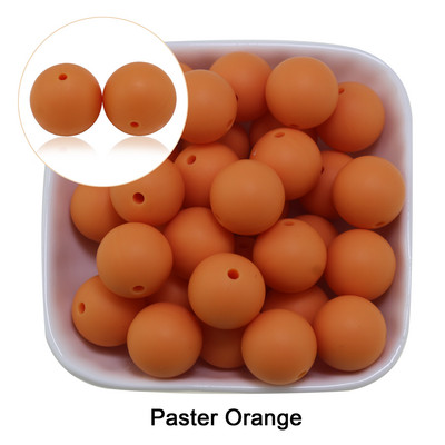 Nove silikonske perle od zobenih pahuljica od 20 kom, sive boje Bule, rumenilo od zobene kaše, 15 mm, dječje zubiće za žvakanje, DIY okrugla labava kuglica za narukvicu, veleprodaja