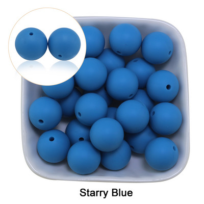 Nove silikonske perle od zobenih pahuljica od 20 kom, sive boje Bule, rumenilo od zobene kaše, 15 mm, dječje zubiće za žvakanje, DIY okrugla labava kuglica za narukvicu, veleprodaja