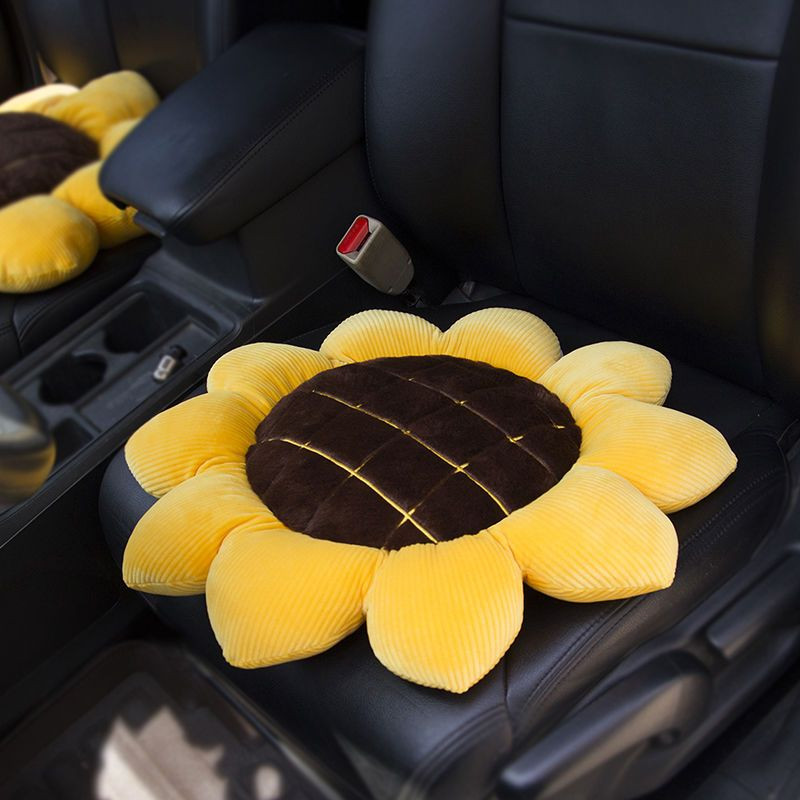 Slatki automobilski jastuk za vrat i lumbalni dio Punjeni meki pliš Jastuk za naslon za glavu Jastuk za struk Automatski sigurnosni jastuk za naslon sjedala Kompleti za automobile iz crtanih filmova