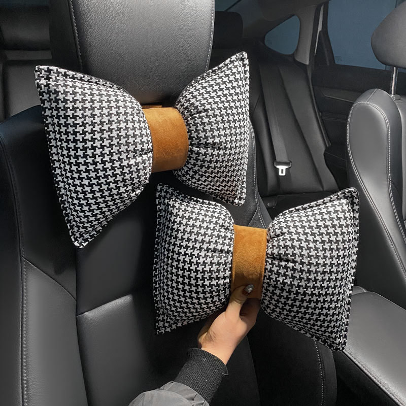 Novi jastuk za naslon za glavu za automobil Univerzalni jastuk za vrat za automobil Sjedalo Naslon za glavu Automatski struk Lumbalna podrška Dodaci za unutrašnjost automobila