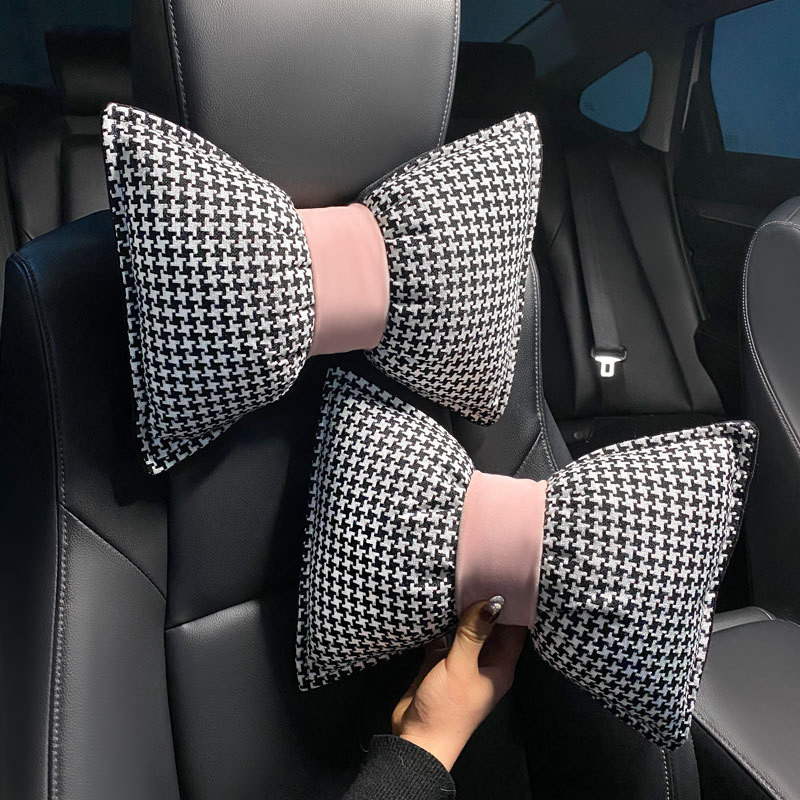 Novi jastuk za naslon za glavu za automobil Univerzalni jastuk za vrat za automobil Sjedalo Naslon za glavu Automatski struk Lumbalna podrška Dodaci za unutrašnjost automobila