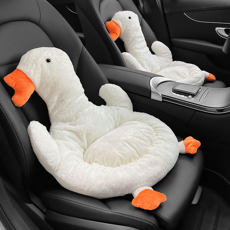 Cartoon Plišani jastuk za vrat Divan jastuk za auto sjedalo Slatka životinja Jastuk za potporu lumbalnog naslona Univerzalni dodaci za automobil
