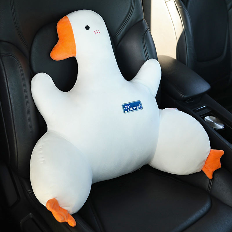 Crtani autosjedalica Jastuk Naslon za glavu Lumbalni jastuk Slatka životinja Plišana Auto Potpora za struk Zaštitnik Sigurnosni jastuk Dodaci za automobil