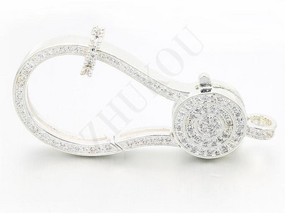 23*50 mm mesing kubni cirkonij rodij jastog kopče kuke DIY nakit Narukvica Izrada ogrlice, model: VK11