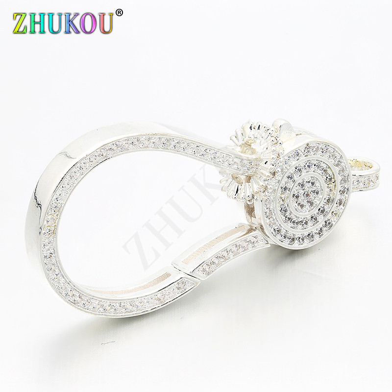 23*50 mm mesing kubni cirkonij rodij jastog kopče kuke DIY nakit Narukvica Izrada ogrlice, model: VK11