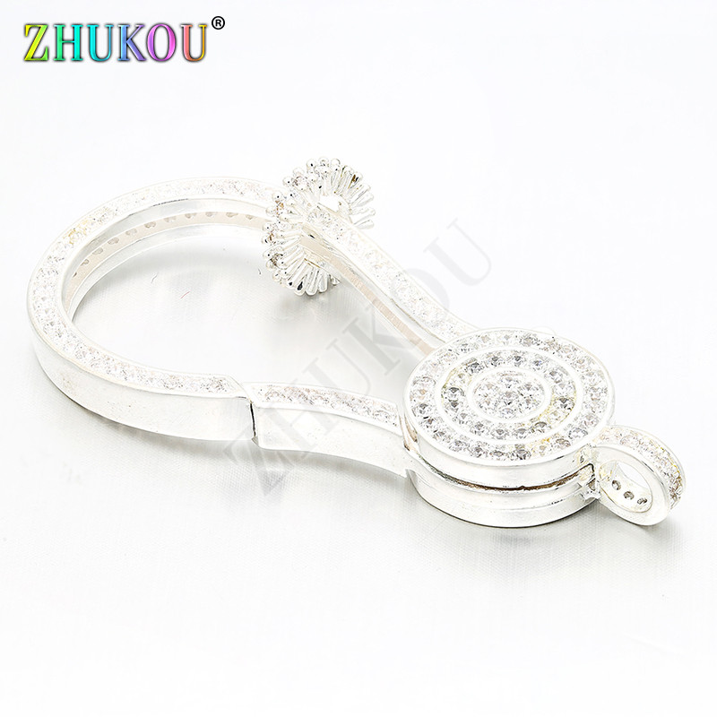 23*50 mm mesing kubni cirkonij rodij jastog kopče kuke DIY nakit Narukvica Izrada ogrlice, model: VK11