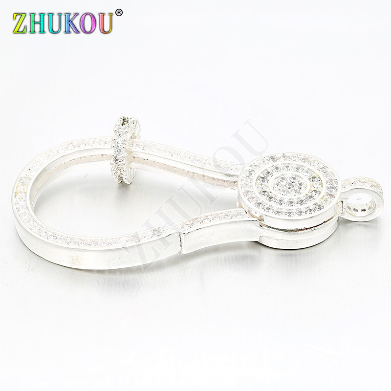 23*50 mm mesing kubni cirkonij rodij jastog kopče kuke DIY nakit Narukvica Izrada ogrlice, model: VK11