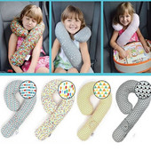 Autosjedalica Naslon za glavu Jastuk za potporu za glavu za spavanje Dječji jastučić za drijemanje Jastuk za pojas za ramena Jastuk Dječja putna navlaka za vrat Jastuk Kompleti za automobil