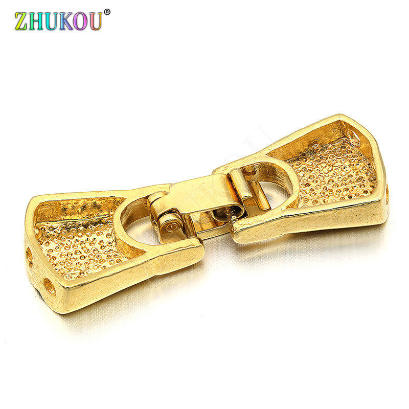 11*31 mm mesingani kubni cirkonij zlatne boje, kopče, kukice za diy pribor za nakit, model: VK33