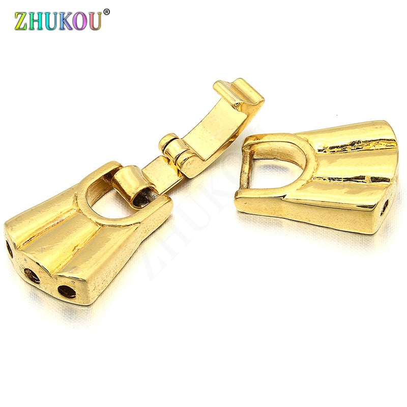 11*31 mm mesingani kubni cirkonij zlatne boje, kopče, kukice za diy pribor za nakit, model: VK33