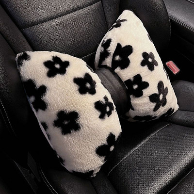 Automobilski jastuk za vrat Jastuk za putovanje sa crtanim slikama slatkih životinja Plišano autosjedalica Jastuk za lumbalni naslon Jastuk za potporu za vrat Naslon za glavu Kompleti za unutrašnjost automobila