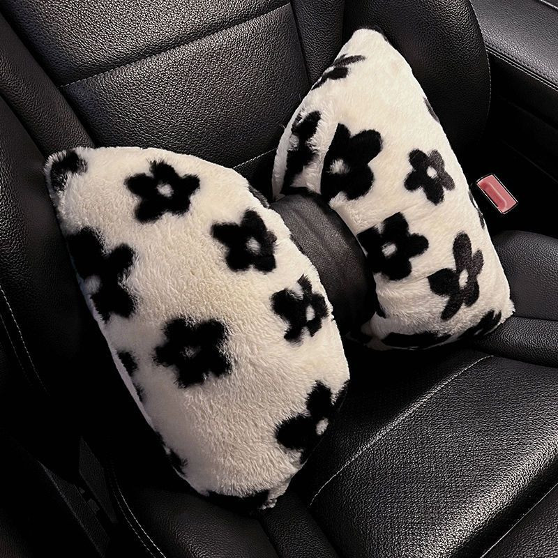 Automobilski jastuk za vrat Jastuk za putovanje sa crtanim slikama slatkih životinja Plišano autosjedalica Jastuk za lumbalni naslon Jastuk za potporu za vrat Naslon za glavu Kompleti za unutrašnjost automobila