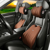 Prozračni automobilski jastuk za vrat 3D jastuk za naslon za glavu u automobilu od memorijske pjene Lumbalna podrška Jastuk za naslon za glavu Dodaci za automobil