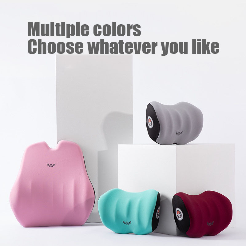 Prozračni automobilski jastuk za vrat 3D jastuk za naslon za glavu u automobilu od memorijske pjene Lumbalna podrška Jastuk za naslon za glavu Dodaci za automobil