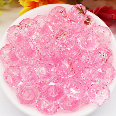 10 kom tirkiznog kamena plave boje 14x8 mm, europske perle s velikim rupama od 5 mm, klizeći privjesci za narukvicu Pandora, obrt za izradu nakita