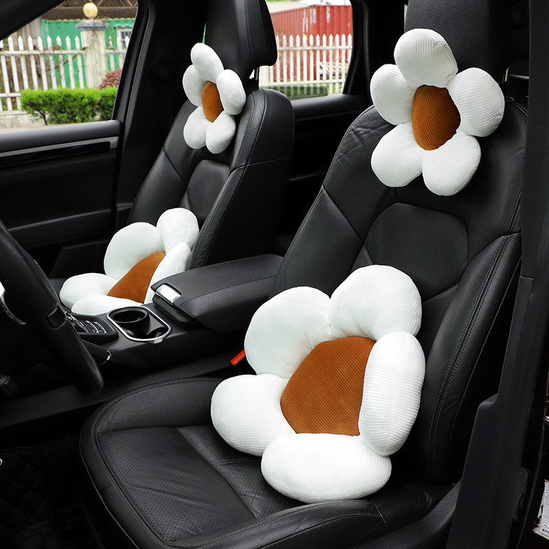 Naslon za glavu za automobil Putni oslonac Plišani štitnik za glavu i vrat Štitnik za spori odskok Lumbalni oslonac za automobil Slatki dodaci za automobile iz crtića