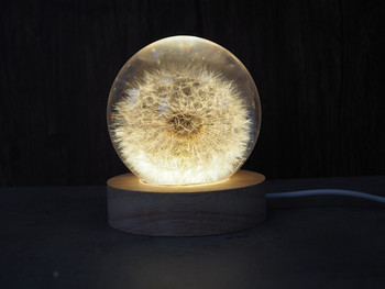 Направи си сам силиконова епоксидна смола форма кръгла топка нощна лампа силиконова форма LED нощна лампа държач за лампа бутилка силиконова форма ръчно изработена