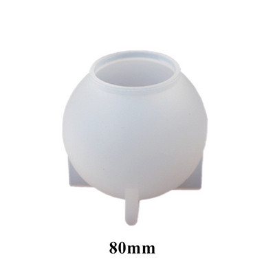 DIY Silikonski kalup od epoksidne smole Okrugla kugla Noćno svjetlo Silikonski kalup LED noćno svjetlo Nosač svjetiljke Boca Silikonski kalup Ručno izrađen