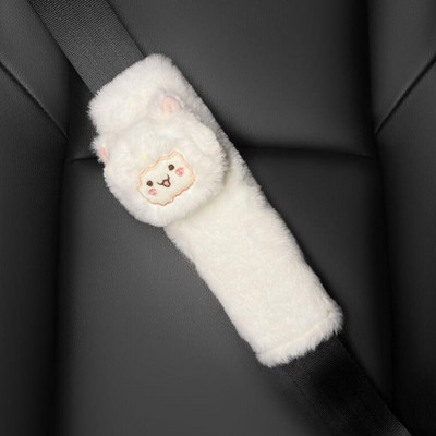 Slatki crtani automobilski jastuk za vrat Plišani naslon za glavu Lumbalni oslonac Jastuk Naslon sjedala Pojas Jastučić za rame Univerzalni dodaci za automobil