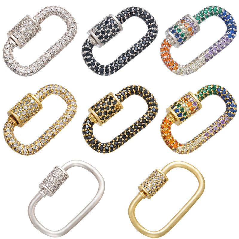 ZHUKOU златни цветни куки за жени Направи си сам аксесоари за бижута, консумативи, закопчалки, куки за ръчно изработени компоненти за колиета VK106