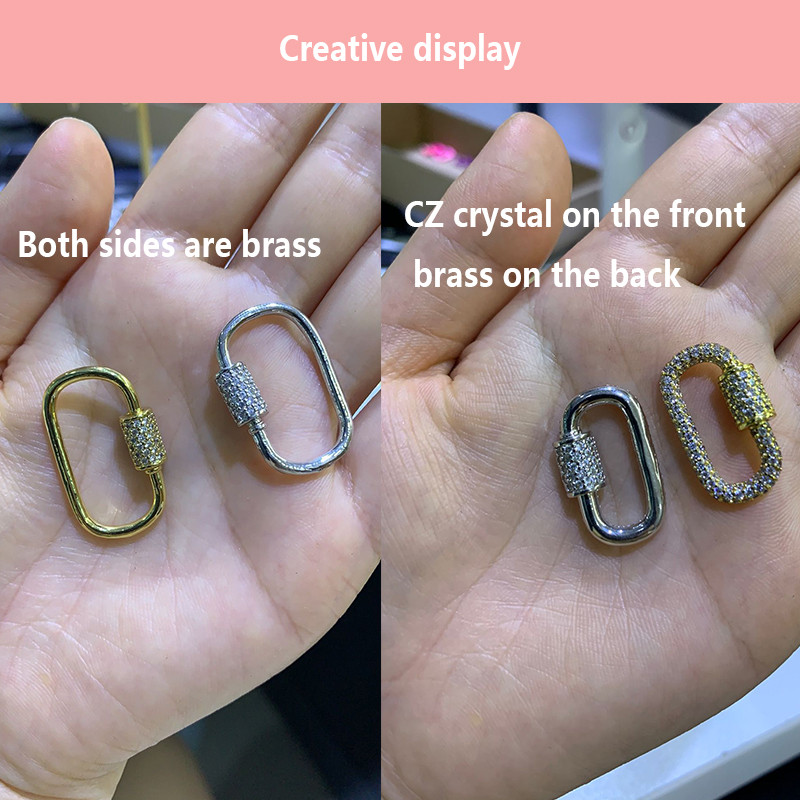 ZHUKOU златни цветни куки за жени Направи си сам аксесоари за бижута, консумативи, закопчалки, куки за ръчно изработени компоненти за колиета VK106