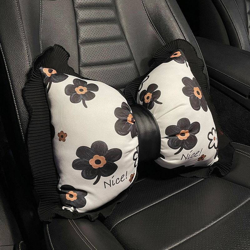 Jastuk za glavu automobila Jastuk za vrat Slatki crtani univerzalni naslon za glavu za sjedalo Automatski jastuk za potporu za struk Dodaci za uređenje interijera automobila