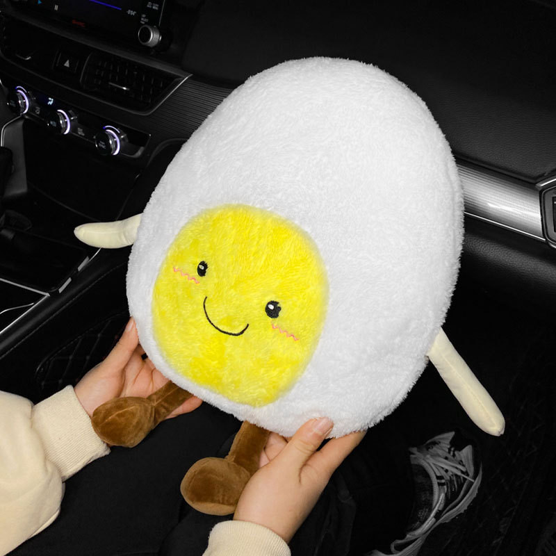 Slatki automobilski naslon za glavu, jastuk za vrat, meka leđa, jastuk za potporu za lumbalni dio, kreativni sigurnosni pojas, jastučić za rame, univerzalni ukras za unutrašnjost automobila