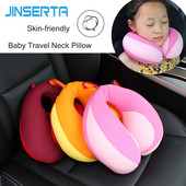 JINSERTA jastuk dječji Newbron Putni jastuk za vrat U-oblika za automobil Naslon za glavu Zračni jastuk Dječja autosjedalica Potpora za glavu Dojenče Beba
