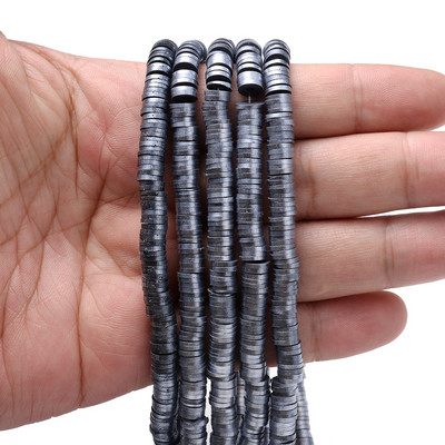 350 komada 6 mm višebojnih odstojnih perli od polimerske gline, ravne okrugle labave odstojne perle za izradu nakita, DIY narukvica, ogrlica, veleprodaja