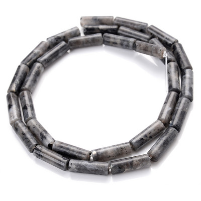 4*14mm-es hengeres természetes kő gyöngyök Aventurin Tigrisszem Achátok Malachit gyöngy ékszerkészítéshez barkácsolás karkötő kiegészítők