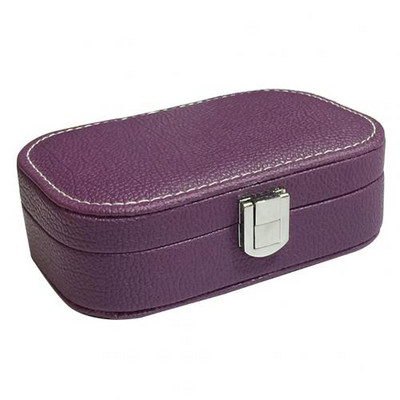 15X10X5cm prijenosna kutija za nakit Poklon kutija Korejska putna torbica s ogledalom Kutija za pohranu za prsten, naušnicu, ogrlicu, organizator nakita