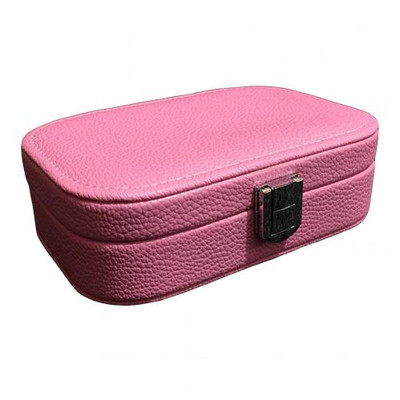 15X10X5cm prijenosna kutija za nakit Poklon kutija Korejska putna torbica s ogledalom Kutija za pohranu za prsten, naušnicu, ogrlicu, organizator nakita