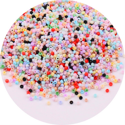 Mărgele de sticlă mată uniformă japoneză 1,5 mm 15/0, culori macaroane, mărgele distanțiere opace mate pentru fabricarea artizanală de bijuterii