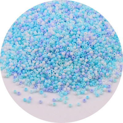 Mărgele de sticlă mată uniformă japoneză 1,5 mm 15/0, culori macaroane, mărgele distanțiere opace mate pentru fabricarea artizanală de bijuterii