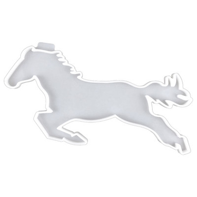 Pentium Horse szilikon öntőforma alvázas formával epoxigyanta öntőformához, állati kézműves barkácsolás modern otthoni dekorációkhoz