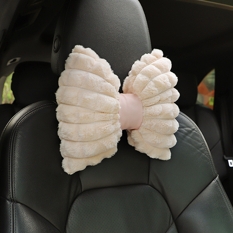 Nauja animacinių filmų galvos atramos pagalvė Miela automobilio pliušinė kaklo pagalvė Automobilinės sėdynės galvos atramos pagalvėlė juosmens atrama automobilių priedai mergaitėms vaikams