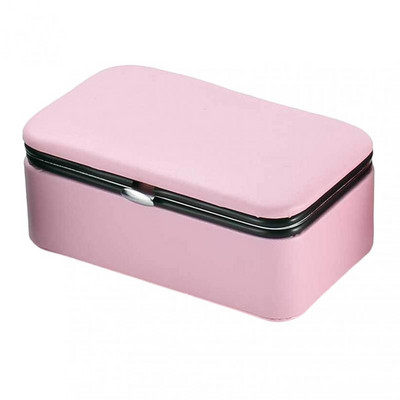 Jewelry Organizer Box Mini PU Δερμάτινο Φορητό Ταξιδιωτικό Jewelry Case Boxes Σκουλαρίκια Κολιέ Δαχτυλίδι Θήκη κοσμημάτων Κουτί αποθήκευσης Hot