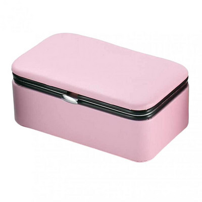 Jewelry Organizer Box Mini PU Δερμάτινο Φορητό Ταξιδιωτικό Jewelry Case Boxes Σκουλαρίκια Κολιέ Δαχτυλίδι Θήκη κοσμημάτων Κουτί αποθήκευσης Hot